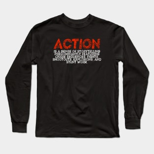 Action Movies Long Sleeve T-Shirt